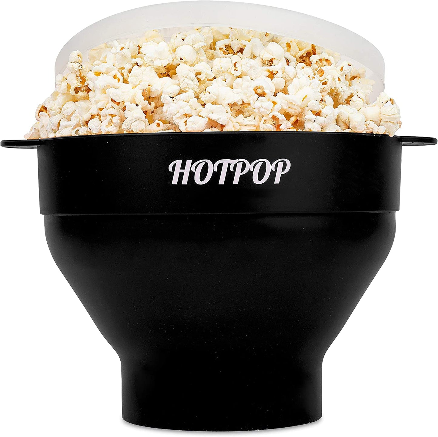 Silicone Microwave Popcorn Popper Bowl - Collapsible, Oil-Free, BPA-Free, Healthy & Yummy Snack Maker