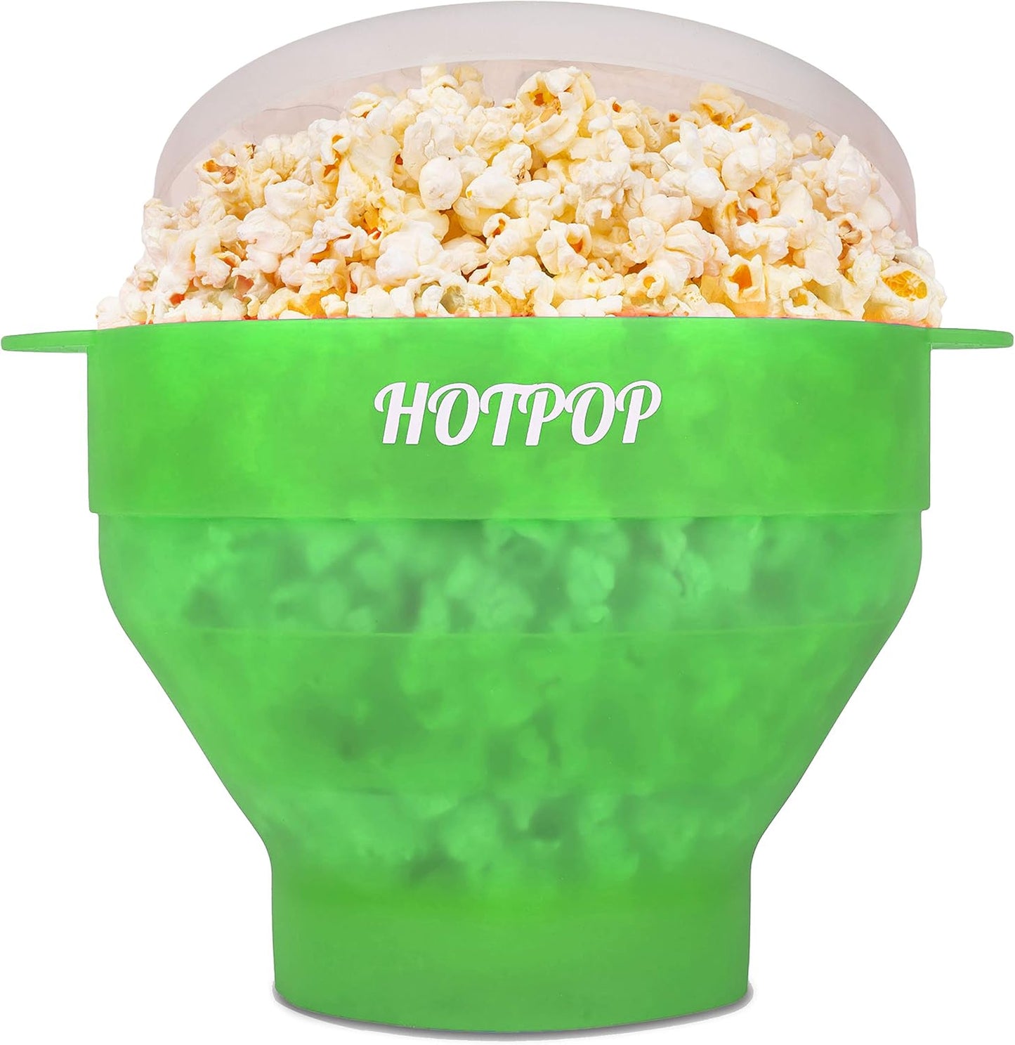 Silicone Microwave Popcorn Popper Bowl - Collapsible, Oil-Free, BPA-Free, Healthy & Yummy Snack Maker