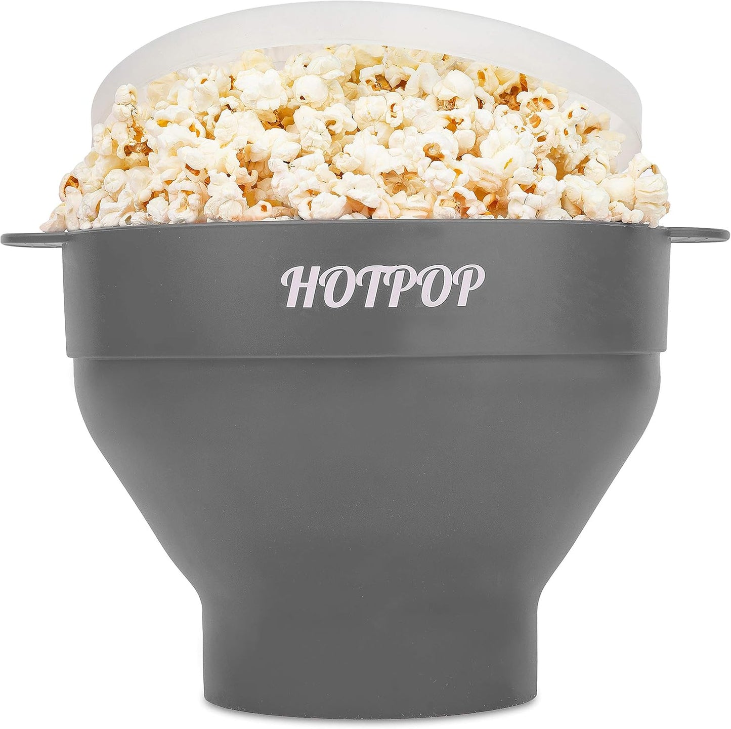 Silicone Microwave Popcorn Popper Bowl - Collapsible, Oil-Free, BPA-Free, Healthy & Yummy Snack Maker