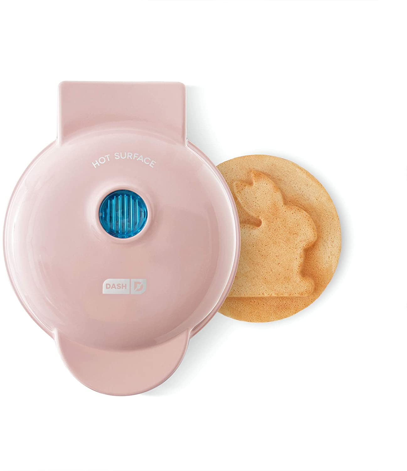 Mini Hash-Brown & Waffle Maker - Quick & Easy, Nonstick, 4 Inch Red Heart