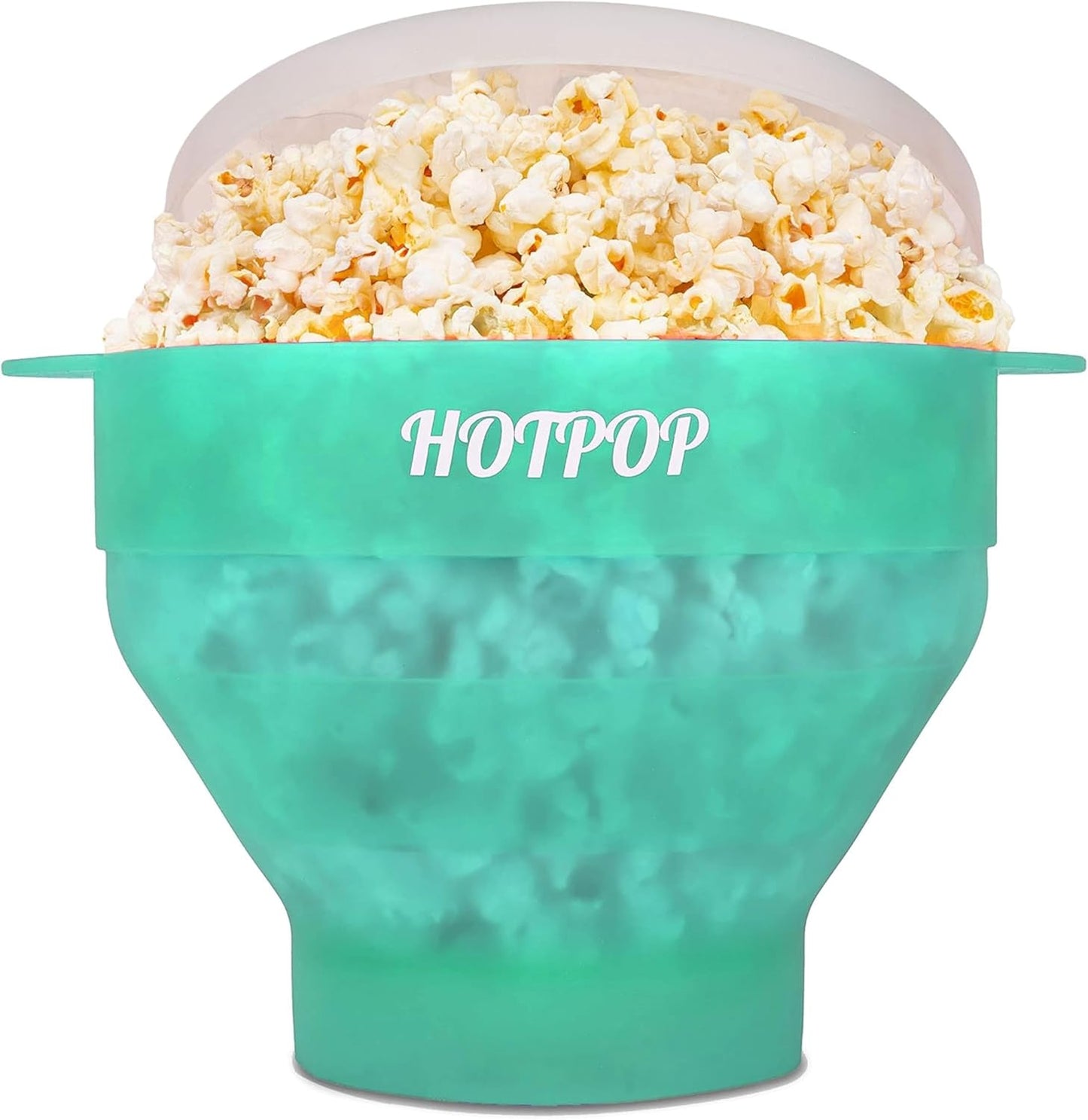 Silicone Microwave Popcorn Popper Bowl - Collapsible, Oil-Free, BPA-Free, Healthy & Yummy Snack Maker