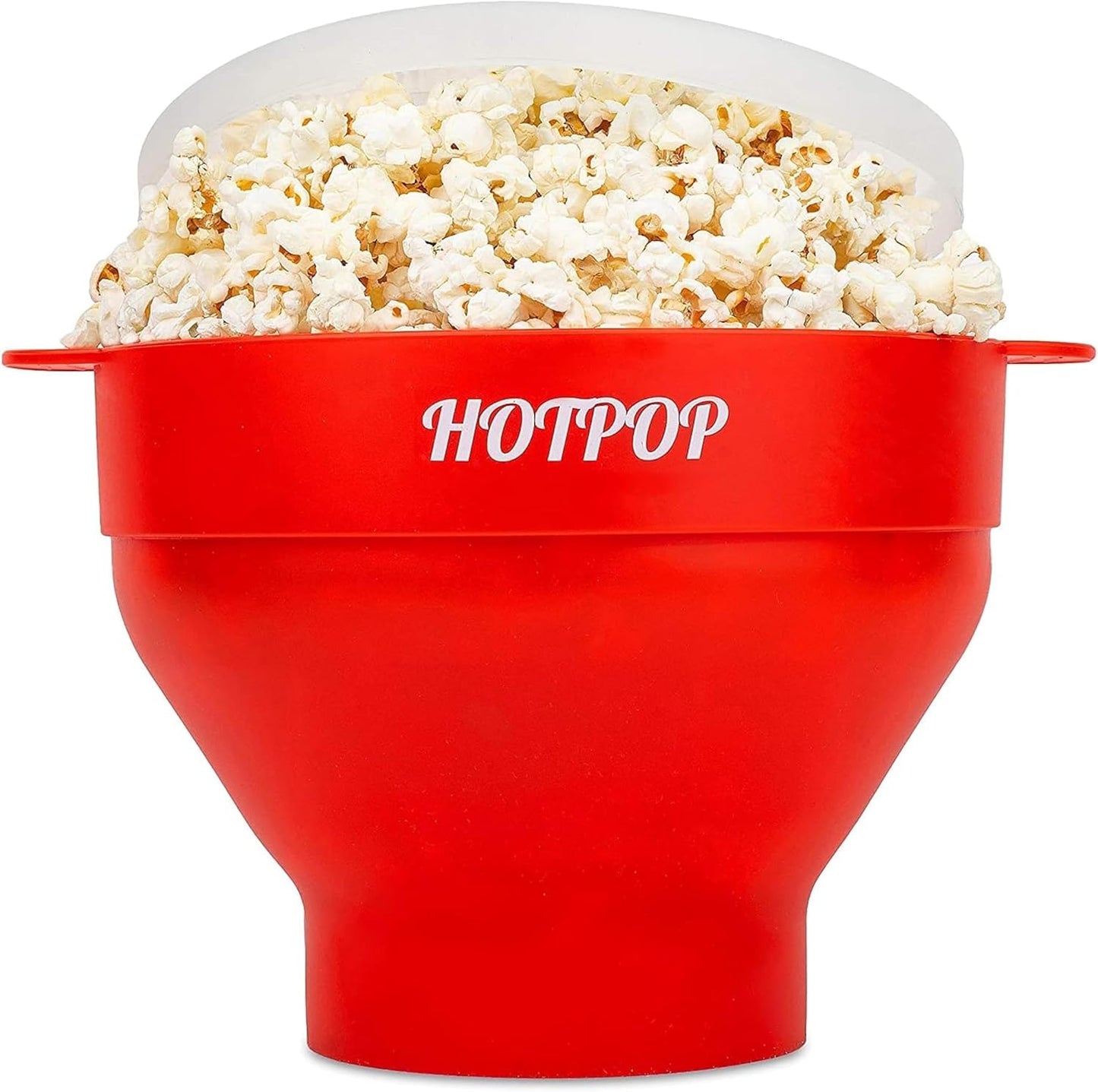 Silicone Microwave Popcorn Popper Bowl - Collapsible, Oil-Free, BPA-Free, Healthy & Yummy Snack Maker